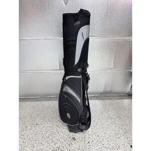 Bag Boy Hybrid Travel Golf Bag w/Wheels-Hard Cover Top-Carry Strap-Pockets 6 Way